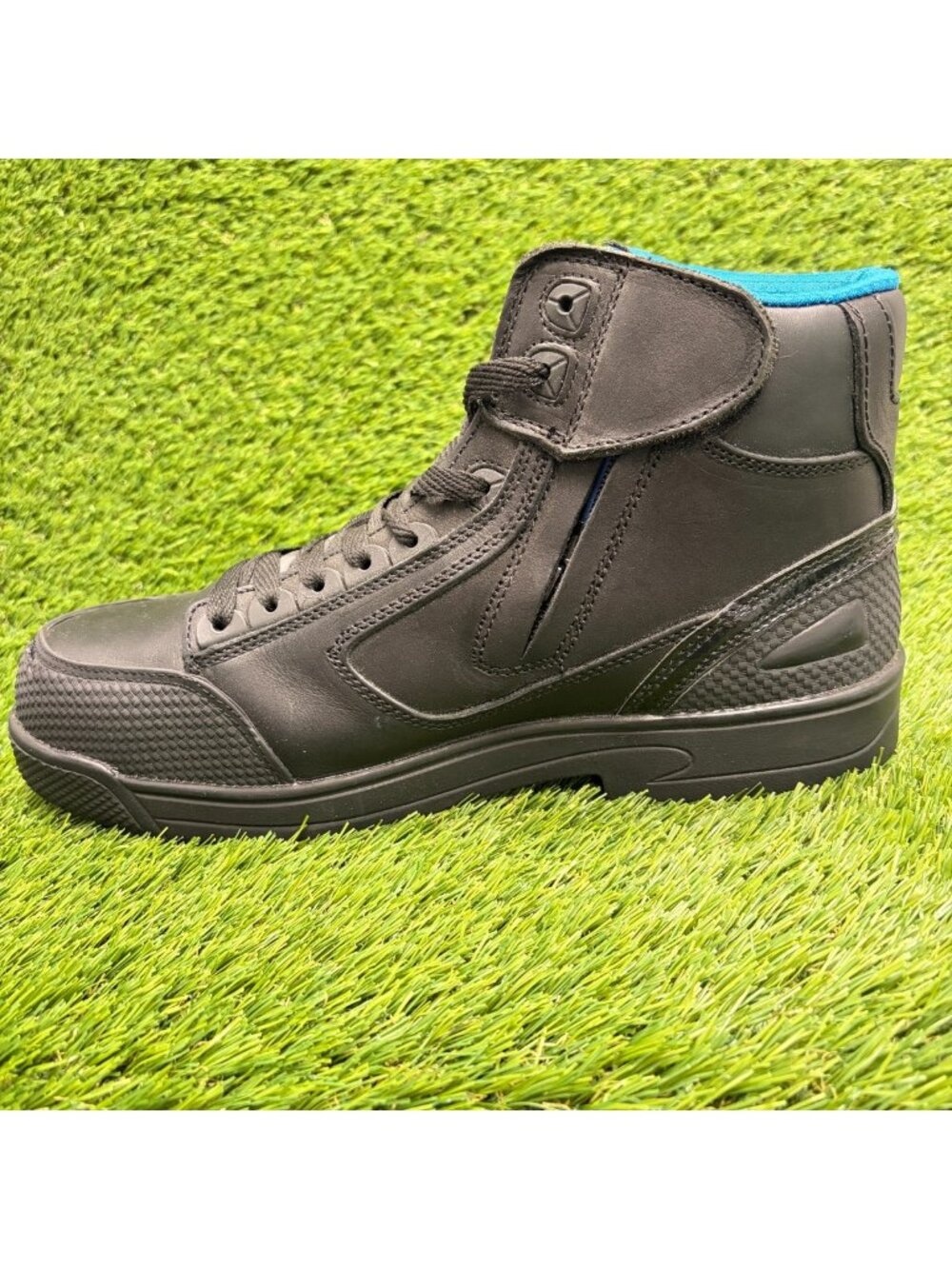 Genuine Grip 5010 Stealth Mens Size 11.5 Black Composite Toe Safety Work‎ Boots